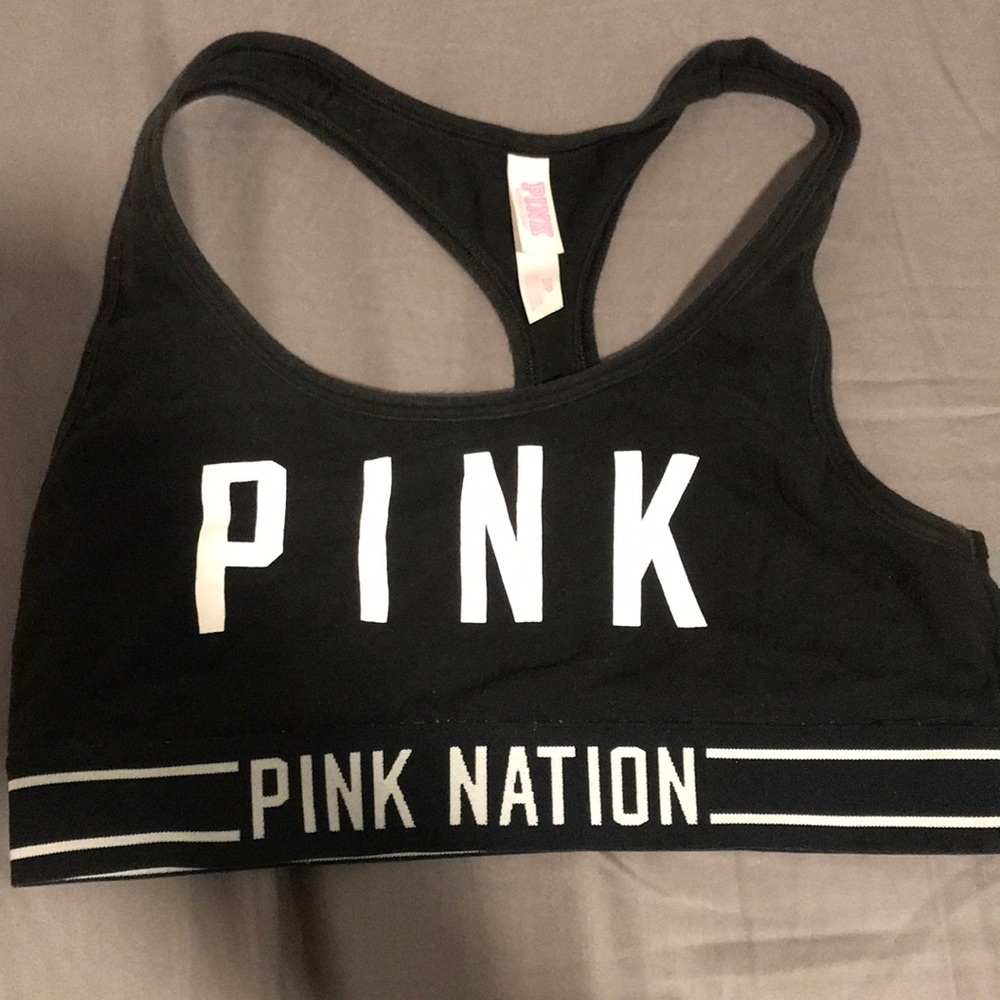 VS Pink, Black Sports Bra